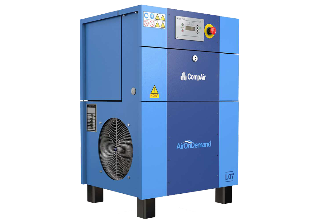 Lubricated Rotary Screw Compressor CompAir L07  Industrial Air Compressors 07 1