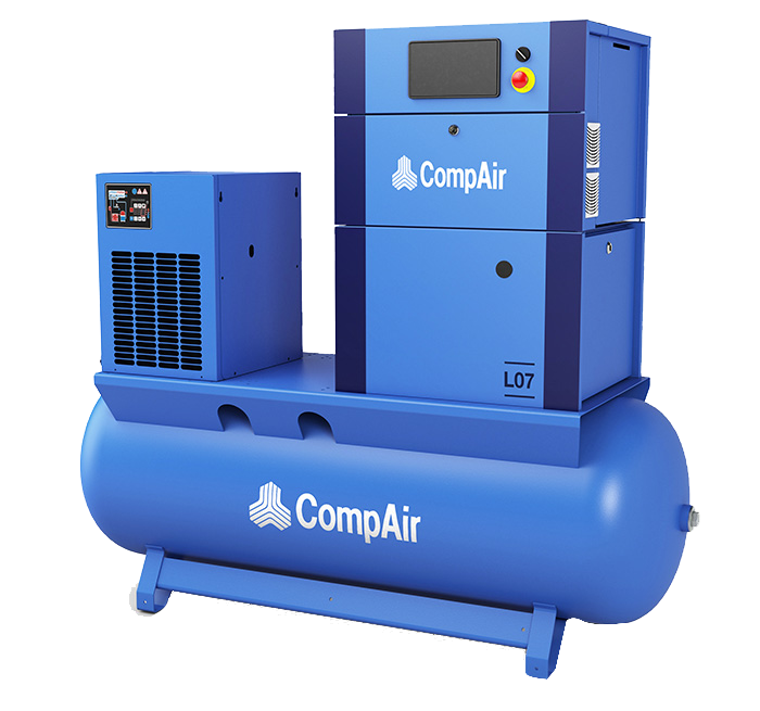 Lubricated Rotary Screw Compressor Air Station: L07  Industrial Air Compressors 07