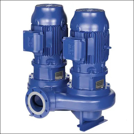 In-Line Twin Head Pumps  Water & Waste Water Pumps In line twin head pumps