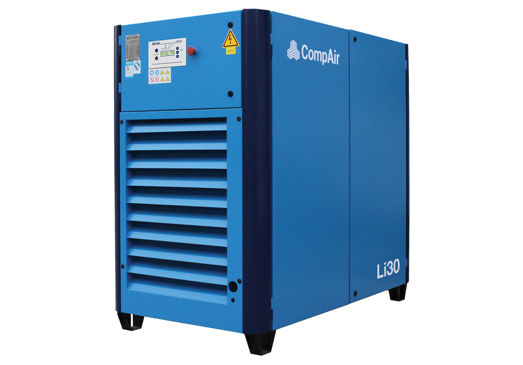 Lubricated Rotary Screw Compressor CompAir Li30  Industrial Air Compressors L26 1